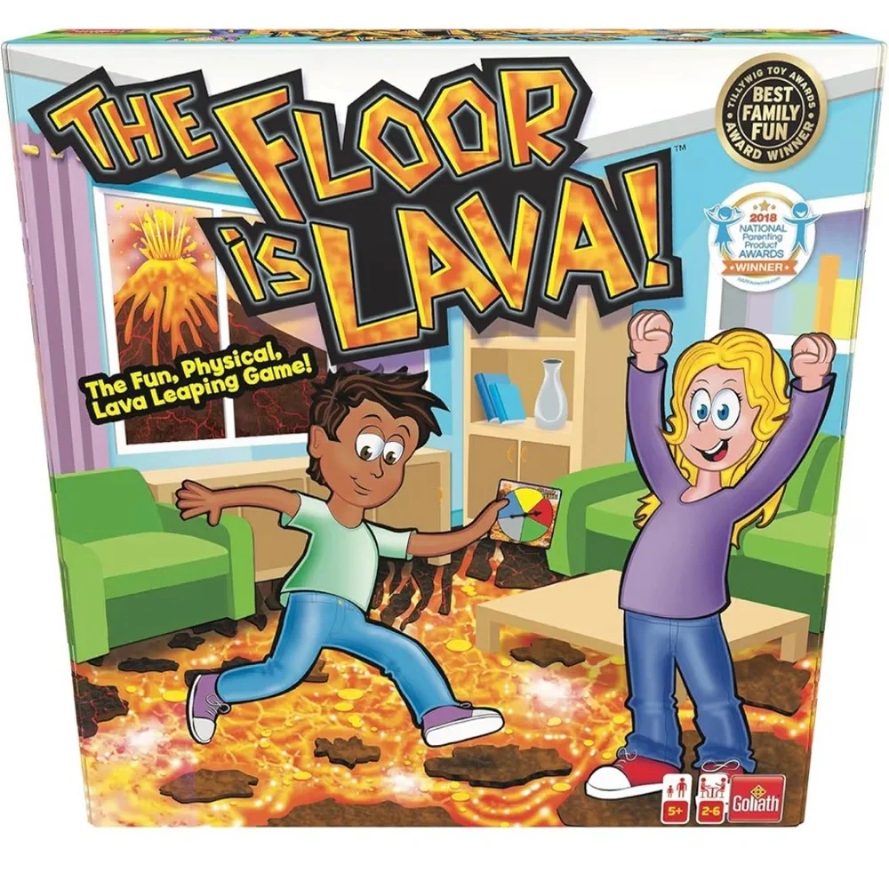 Endless Games The Original The Floor Is Lava! Interactive Game for Kids & Adults